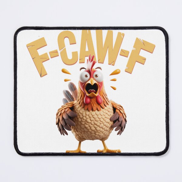 Item preview, F-CAW-F crazy Screaming Chicken funny designed and sold by w66aboo.