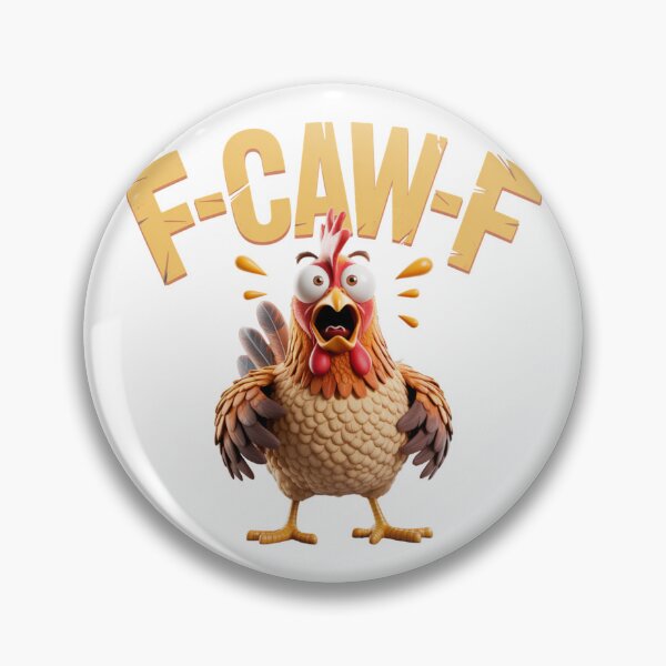 Item preview, F-CAW-F crazy Screaming Chicken funny designed and sold by w66aboo.