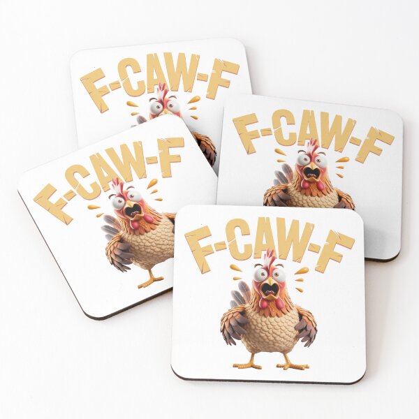 Item preview, F-CAW-F crazy Screaming Chicken funny designed and sold by w66aboo.