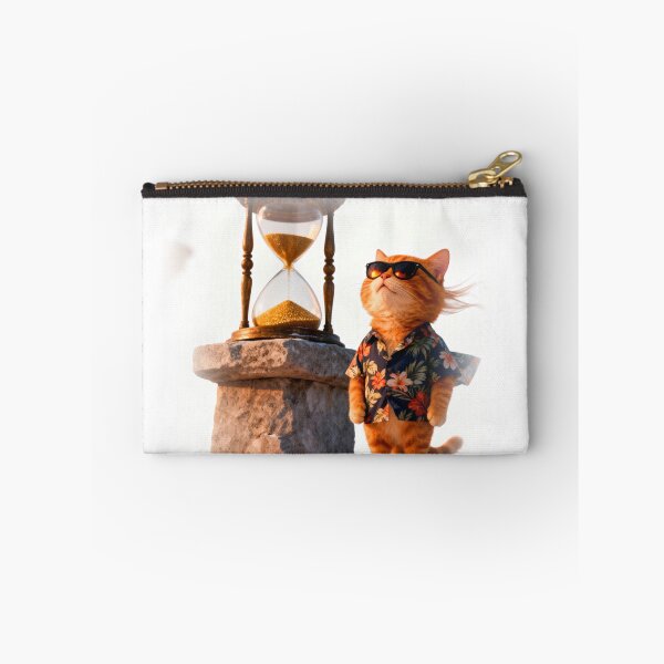 Item preview, Cinematic Time-Traveler Cat in Snow – Fantasy Adventure Artwork designed and sold by SmartDesigner-.