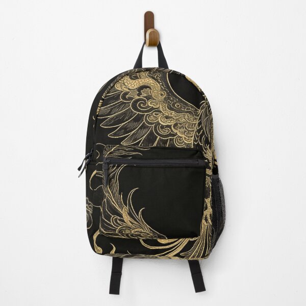Item preview, Majestic Golden Phoenix Rising with Spread Wings designed and sold by zzz888.