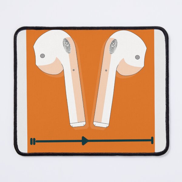Item preview, Minimalist_Earbuds_Illustration  designed and sold by MeowTouch Art.