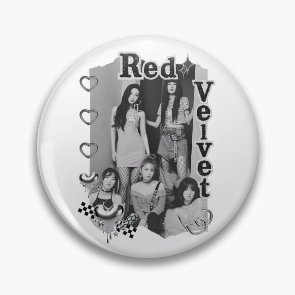 Item preview, Red Velvet K-Pop Girl Art Group Portrait Irene Seulgi Wendy Joy Yeri Black and White Collage Digital Art Portrait designed and sold by AJUNICE STUDIO.