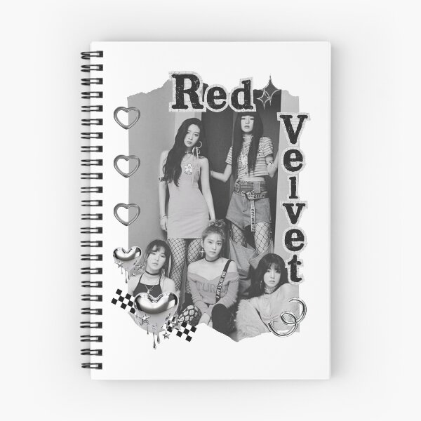 Item preview, Red Velvet K-Pop Girl Art Group Portrait Irene Seulgi Wendy Joy Yeri Black and White Collage Digital Art Portrait designed and sold by AJUNICE STUDIO.