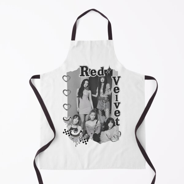 Item preview, Red Velvet K-Pop Girl Art Group Portrait Irene Seulgi Wendy Joy Yeri Black and White Collage Digital Art Portrait designed and sold by AJUNICE STUDIO.