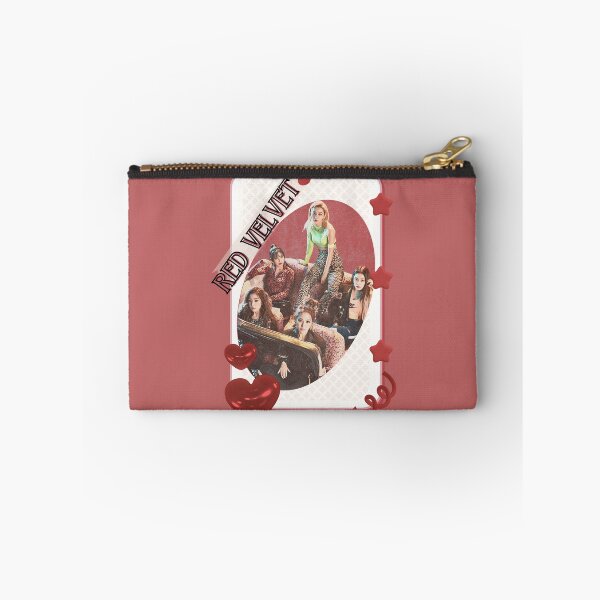 Item preview, Red Velvet K-Pop Girl Art Group Portrait Irene Seulgi Wendy Joy Yeri portrait illustration Red Aesthetic Collage Design designed and sold by AJUNICE STUDIO.