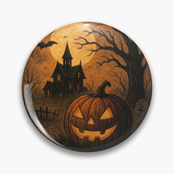 Item preview, Moonlit Pumpkin Nightmare designed and sold by Krfto.