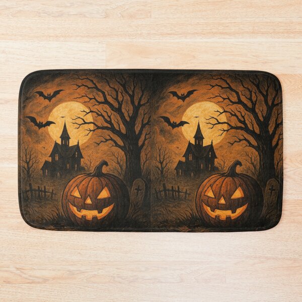 Item preview, Moonlit Pumpkin Nightmare designed and sold by Krfto.