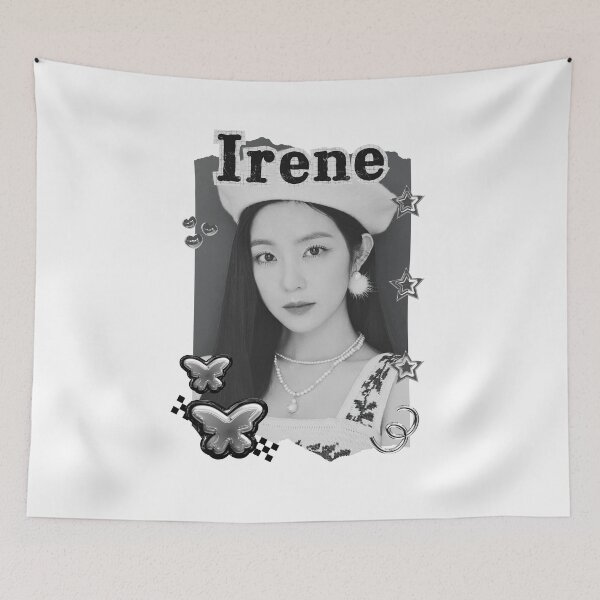 Item preview, Red Velvet Irene K-Pop Girl Art Group Portrait Irene Seulgi Wendy Joy Yeri Black and White Collage Digital Art Portrait designed and sold by AJUNICE STUDIO.