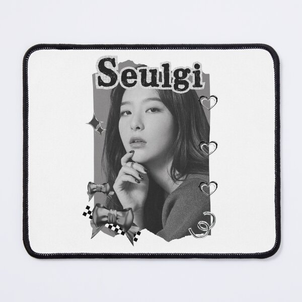 Item preview, Red Velvet Seulgi K-Pop Girl Art Group Portrait Irene Seulgi Wendy Joy Yeri Black and White Collage Digital Art Portrait designed and sold by AJUNICE STUDIO.