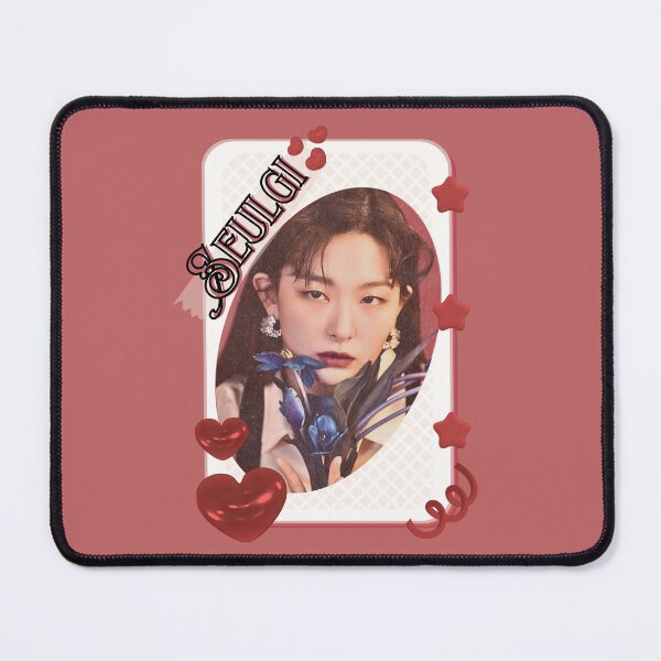 Item preview, Red Velvet Seulgi K-Pop Girl Art Group Portrait Irene Seulgi Wendy Joy Yeri portrait illustration Red Aesthetic Collage Design designed and sold by AJUNICE STUDIO.