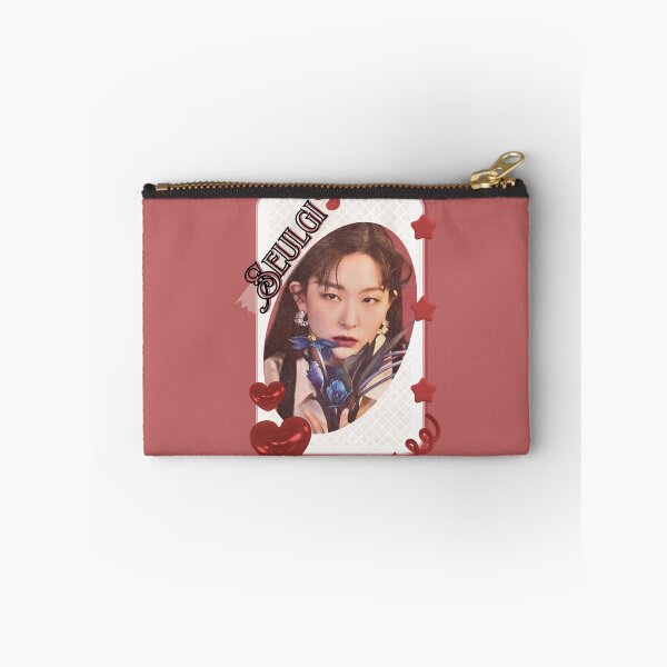 Item preview, Red Velvet Seulgi K-Pop Girl Art Group Portrait Irene Seulgi Wendy Joy Yeri portrait illustration Red Aesthetic Collage Design designed and sold by AJUNICE STUDIO.