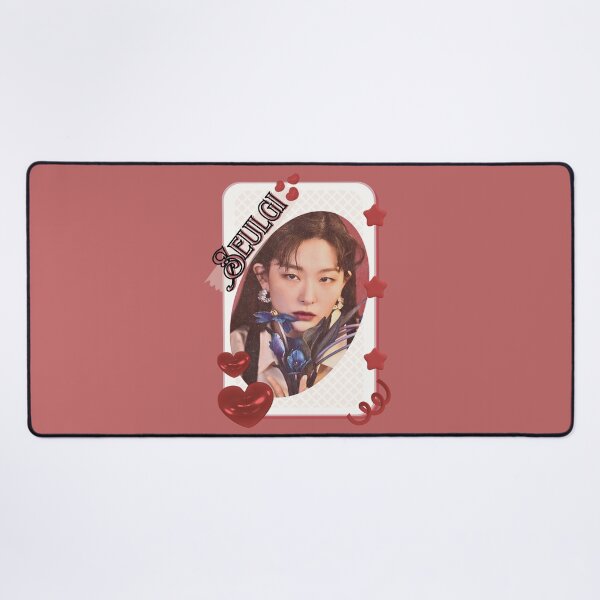 Item preview, Red Velvet Seulgi K-Pop Girl Art Group Portrait Irene Seulgi Wendy Joy Yeri portrait illustration Red Aesthetic Collage Design designed and sold by AJUNICE STUDIO.