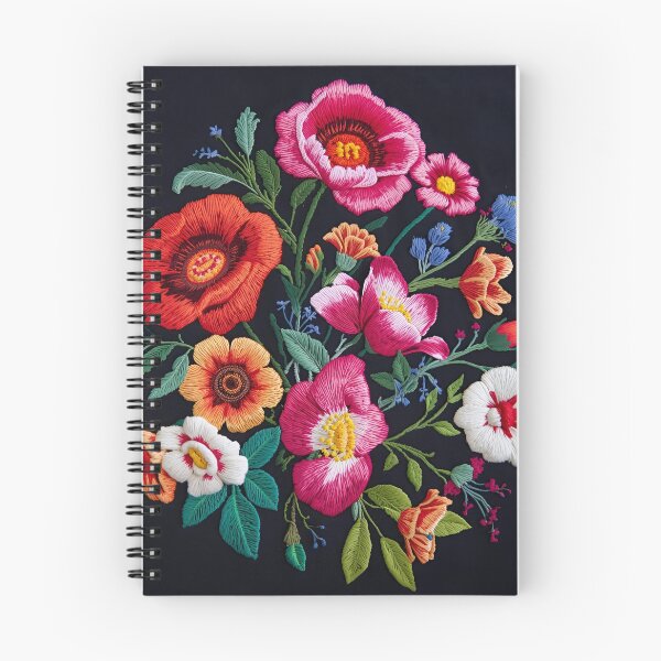 Item preview, Hand-Stitched Floral Pattern designed and sold by LuMarks.