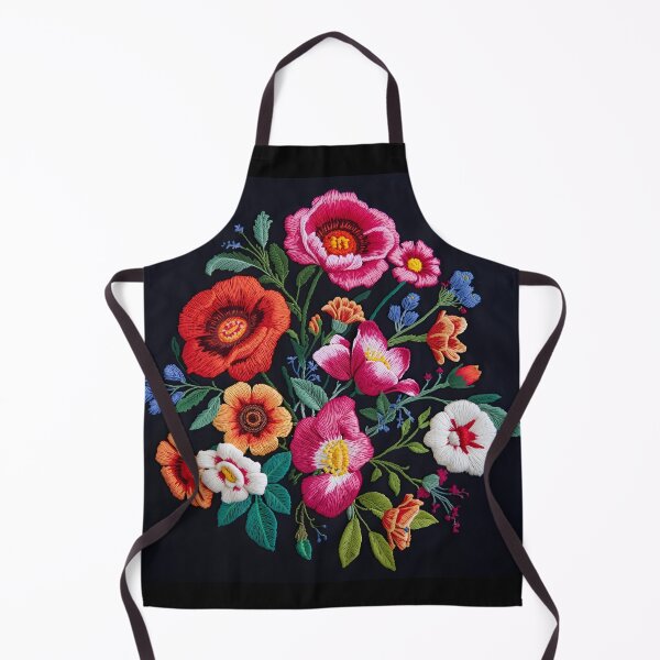 Item preview, Hand-Stitched Floral Pattern designed and sold by LuMarks.