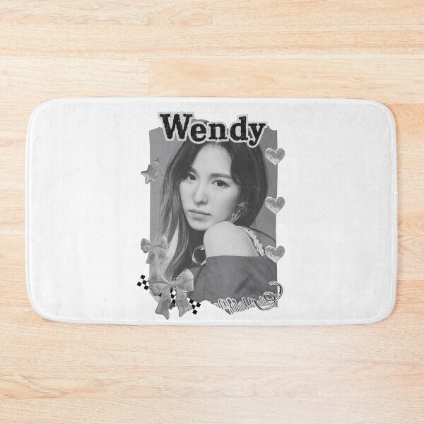 Item preview, Red Velvet Wendy K-Pop Girl Art Group Portrait Irene Seulgi Wendy Joy Yeri Black and White Collage Digital Art Portrait designed and sold by AJUNICE STUDIO.
