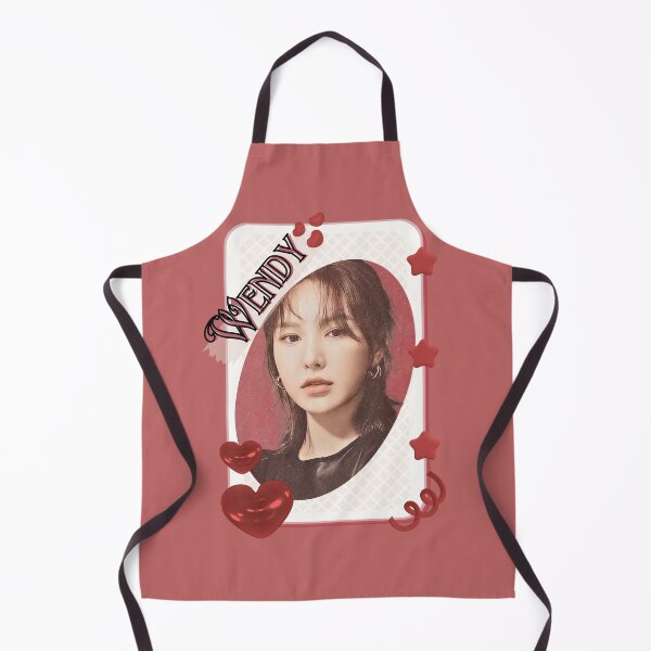 Item preview, Red Velvet Wendy K-Pop Girl Art Group Portrait Irene Seulgi Wendy Joy Yeri portrait illustration Red Aesthetic Collage Design designed and sold by AJUNICE STUDIO.