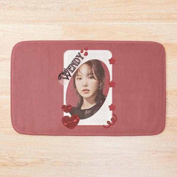 Item preview, Red Velvet Wendy K-Pop Girl Art Group Portrait Irene Seulgi Wendy Joy Yeri portrait illustration Red Aesthetic Collage Design designed and sold by AJUNICE STUDIO.