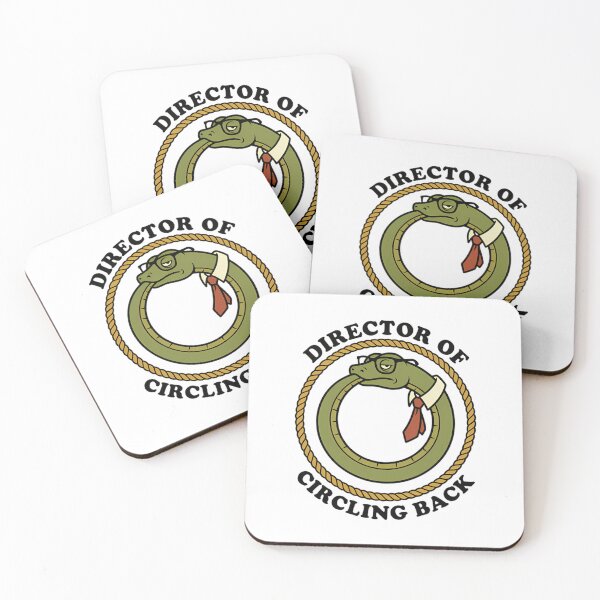 Item preview, Office Humor – Funny Corporate Jargon Circling Back Snake designed and sold by Mason-Pride.