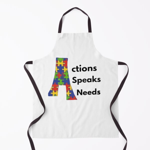Item preview, Action Speaks Needs – Autism Acceptance & Neurodiversity Advocate Design designed and sold by TheInclusion.