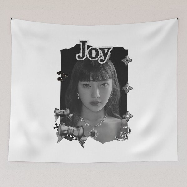 Item preview, Red Velvet Joy K-Pop Girl Art Group Portrait Irene Seulgi Wendy Joy Yeri Black and White Collage Digital Art Portrait designed and sold by AJUNICE STUDIO.