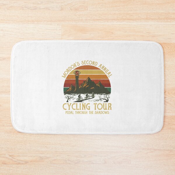 Item preview, Mordor's Second Annual Cycling Tour Vintage Sunset - Pedal Through the Shadows designed and sold by AbcDigs Studio.
