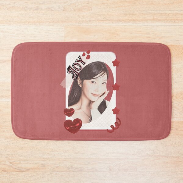 Item preview, Red Velvet Joy K-Pop Girl Art Group Portrait Irene Seulgi Wendy Joy Yeri portrait illustration Red Aesthetic Collage Design designed and sold by AJUNICE STUDIO.