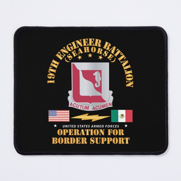 Item preview, Army - Faithful Patriot -  19th Engineer Battalion - Border Support X 300 designed and sold by Military Insignia Products.