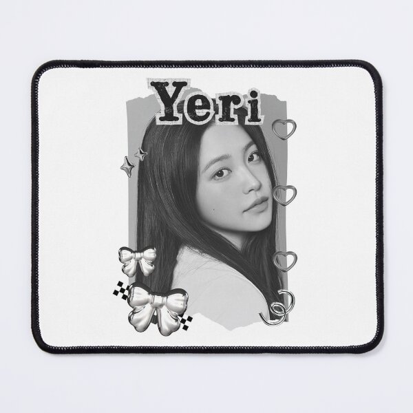Item preview, Red Velvet Yeri K-Pop Girl Art Group Portrait Irene Seulgi Wendy Joy Yeri Black and White Collage Digital Art Portrait designed and sold by AJUNICE STUDIO.