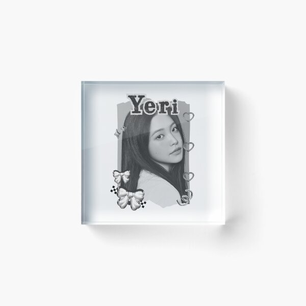 Item preview, Red Velvet Yeri K-Pop Girl Art Group Portrait Irene Seulgi Wendy Joy Yeri Black and White Collage Digital Art Portrait designed and sold by AJUNICE STUDIO.
