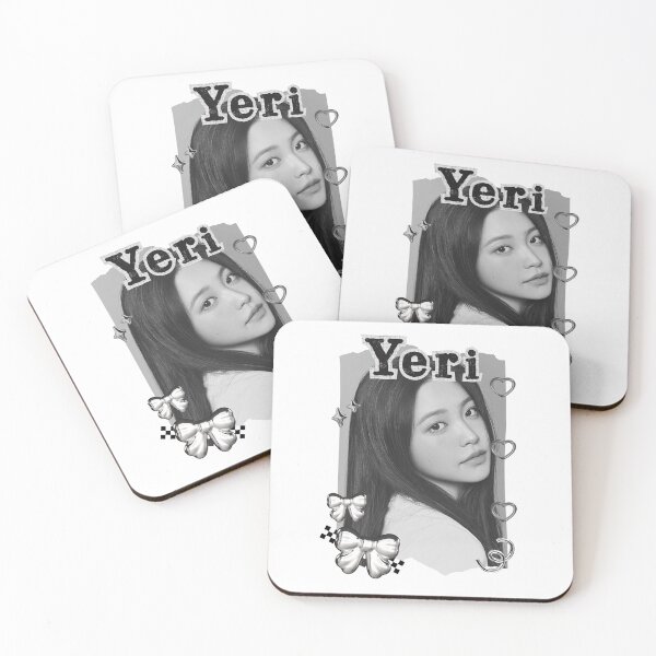 Item preview, Red Velvet Yeri K-Pop Girl Art Group Portrait Irene Seulgi Wendy Joy Yeri Black and White Collage Digital Art Portrait designed and sold by AJUNICE STUDIO.