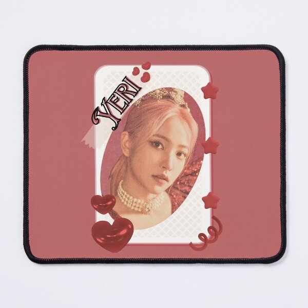 Item preview, Red Velvet Yeri K-Pop Girl Art Group Portrait Irene Seulgi Wendy Joy Yeri portrait illustration Red Aesthetic Collage Design designed and sold by AJUNICE STUDIO.