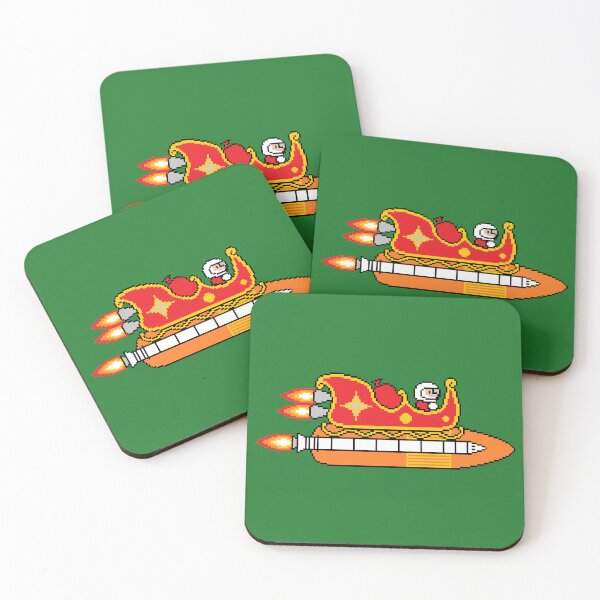 Item preview, 8-bit Christmas Santa Claus Rocket Sled designed and sold by IORS.