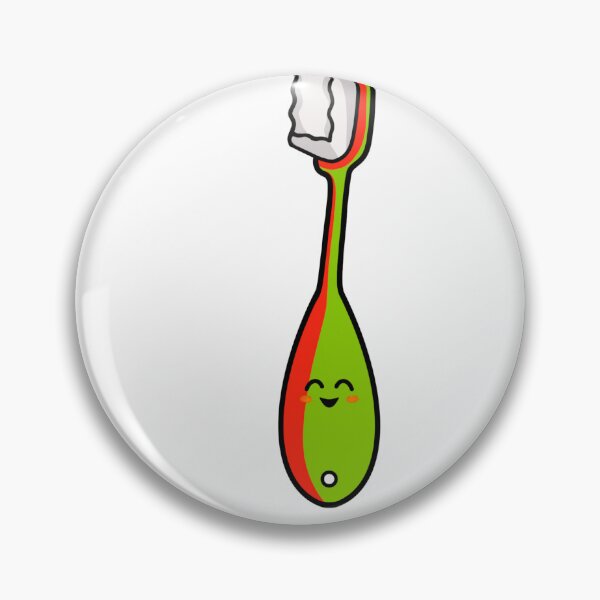 Item preview, Cute Toothbrush Sticker designed and sold by Leexylouu.