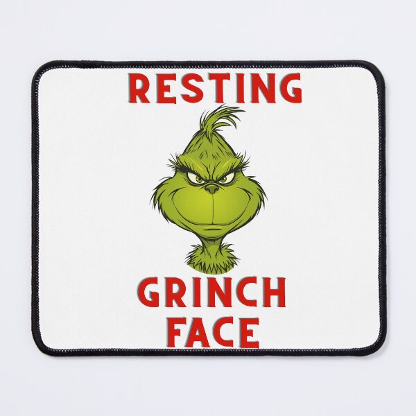Item preview, Resting Grinch Face designed and sold by MCPtheArtiste.