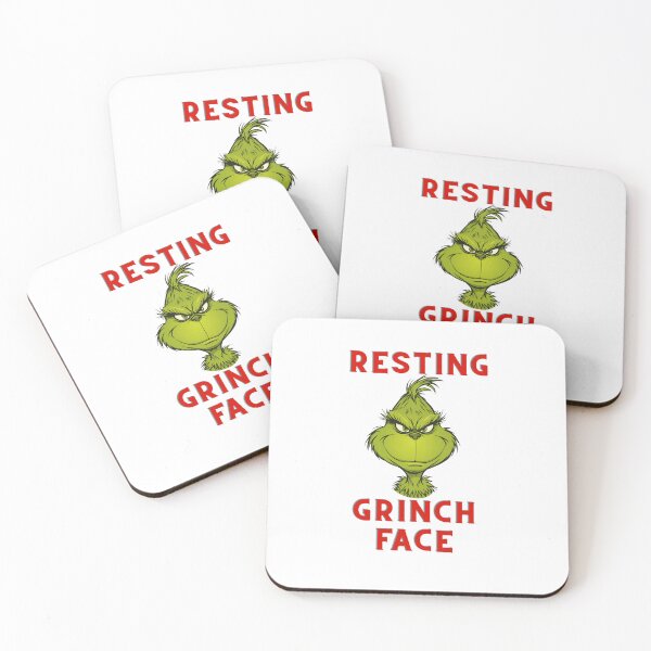 Item preview, Resting Grinch Face designed and sold by MCPtheArtiste.