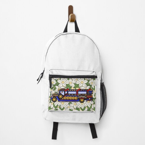 Item preview, Filipino Passenger Jeepney with Sampaguita Flowers designed and sold by Steeb757.