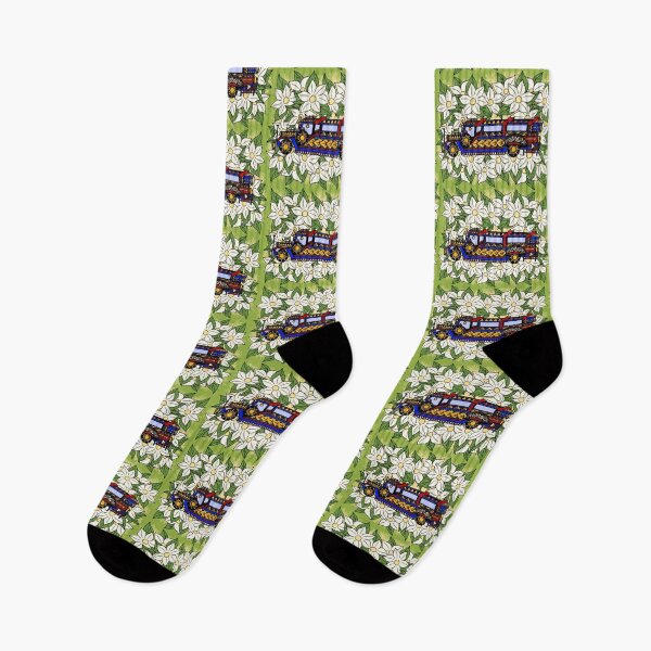 Item preview, Filipino Passenger Jeepney with Sampaguita Flowers designed and sold by Steeb757.