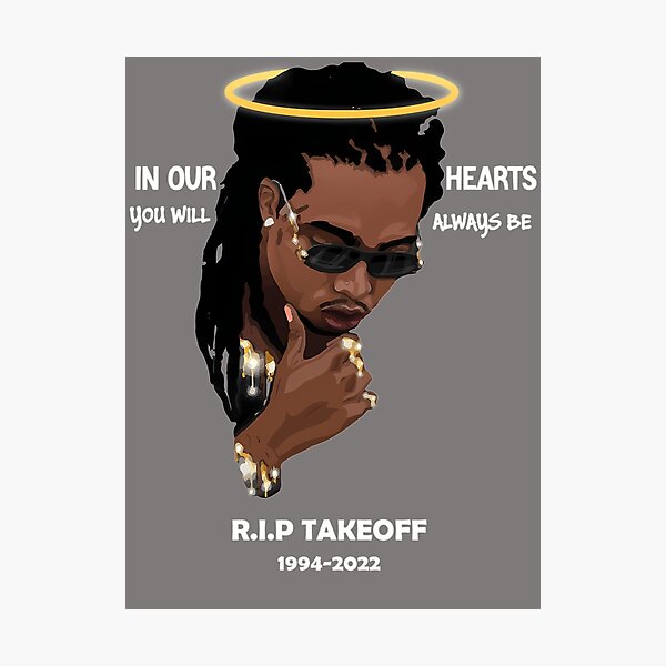 Item preview, RIP-TAKEOFF-MIGOS-SHIRT-RIP-RAPPER-TAKEOFF-MIGOS-MEMORIAL-GIFT-FOR-FANS-(1) designed and sold by CheyayLockett.