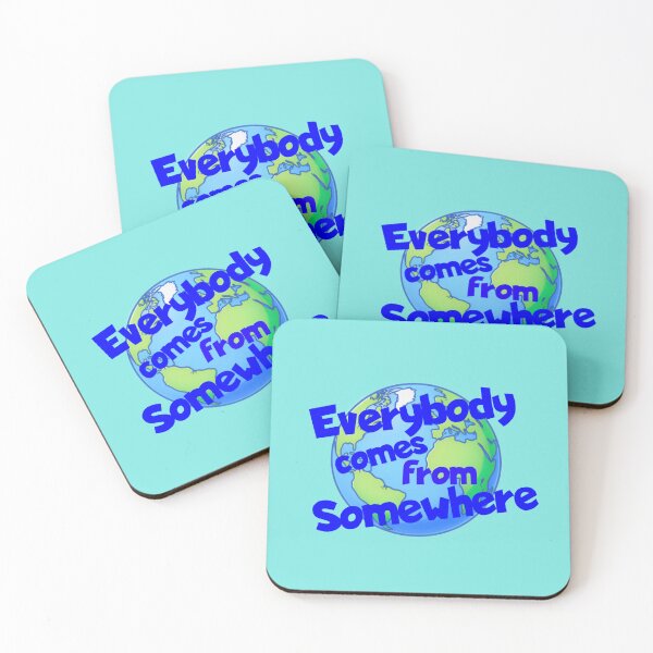 Item preview, Everybody comes from somewhere designed and sold by pinkoproductions.