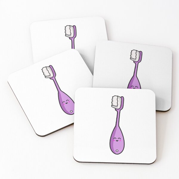 Item preview, Cute Toothbrush Sticker designed and sold by Leexylouu.