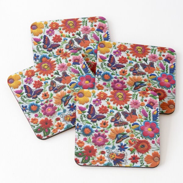 Item preview, Embroidered Flower Aesthetic designed and sold by LuMarks.