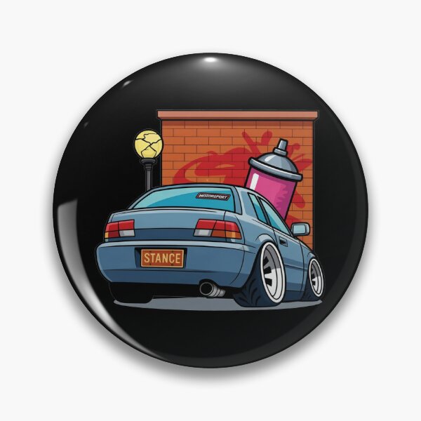 Artikelvorschau, Stance Car Cartoon Street Art Design entworfen und verkauft von MonkiFlipp.
