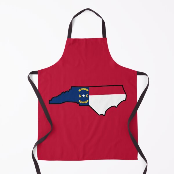 Item preview, State Flag Map of NORTH CAROLINA designed and sold by HFYD.