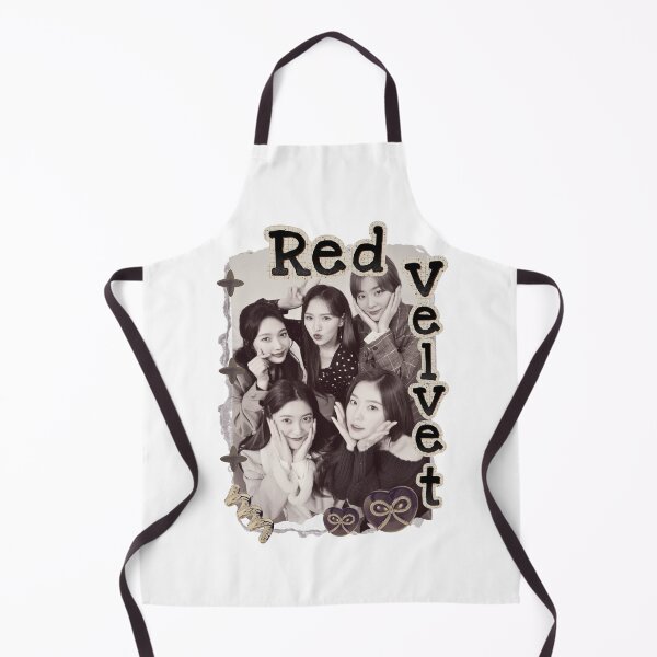 Item preview, Red Velvet K-Pop Girl Art Group Portrait Irene Seulgi Wendy Joy Yeri Scrapbook Collage Cozy Y2K Vintage Design designed and sold by HELL0WBELLO.