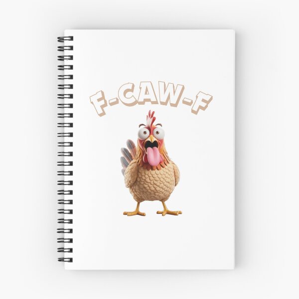 Item preview, F-CAW-F crazy  Chicken cursing funny designed and sold by w66aboo.