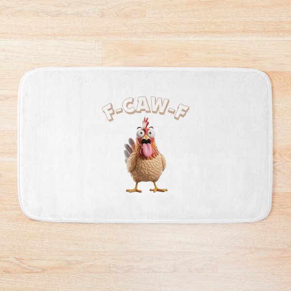 Item preview, F-CAW-F crazy  Chicken cursing funny designed and sold by w66aboo.