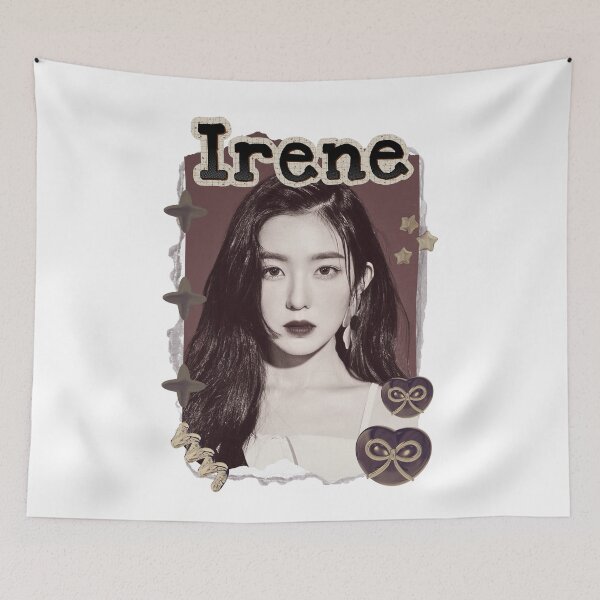 Item preview, Red Velvet Irene K-Pop Girl Art Group Portrait Irene Seulgi Wendy Joy Yeri Scrapbook Collage Cozy Y2K Vintage Design designed and sold by HELL0WBELLO.