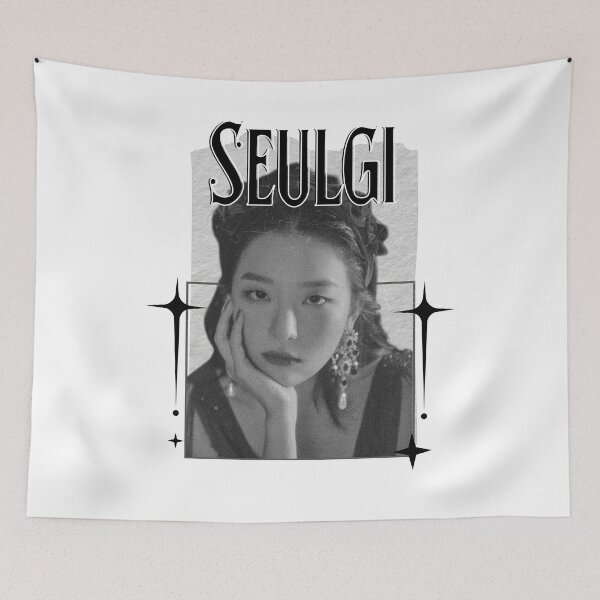 Item preview, Red Velvet Seulgi K-Pop Girl Art Group Portrait Irene Seulgi Wendy Joy Yeri Scrapbook Collage Cozy Y2K Vintage Design designed and sold by HELL0WBELLO.