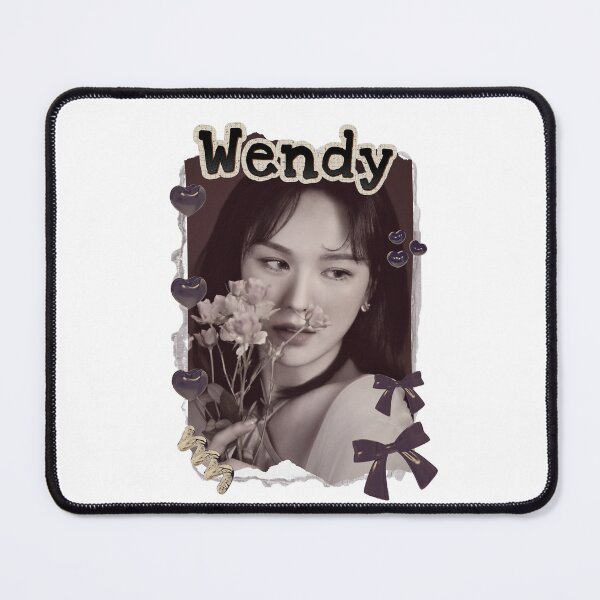 Item preview, Red Velvet Wendy K-Pop Girl Art Group Portrait Irene Seulgi Wendy Joy Yeri Scrapbook Collage Cozy Y2K Vintage Design designed and sold by HELL0WBELLO.